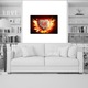 Tablou canvas, Inima de foc 18357, 30x40 cm