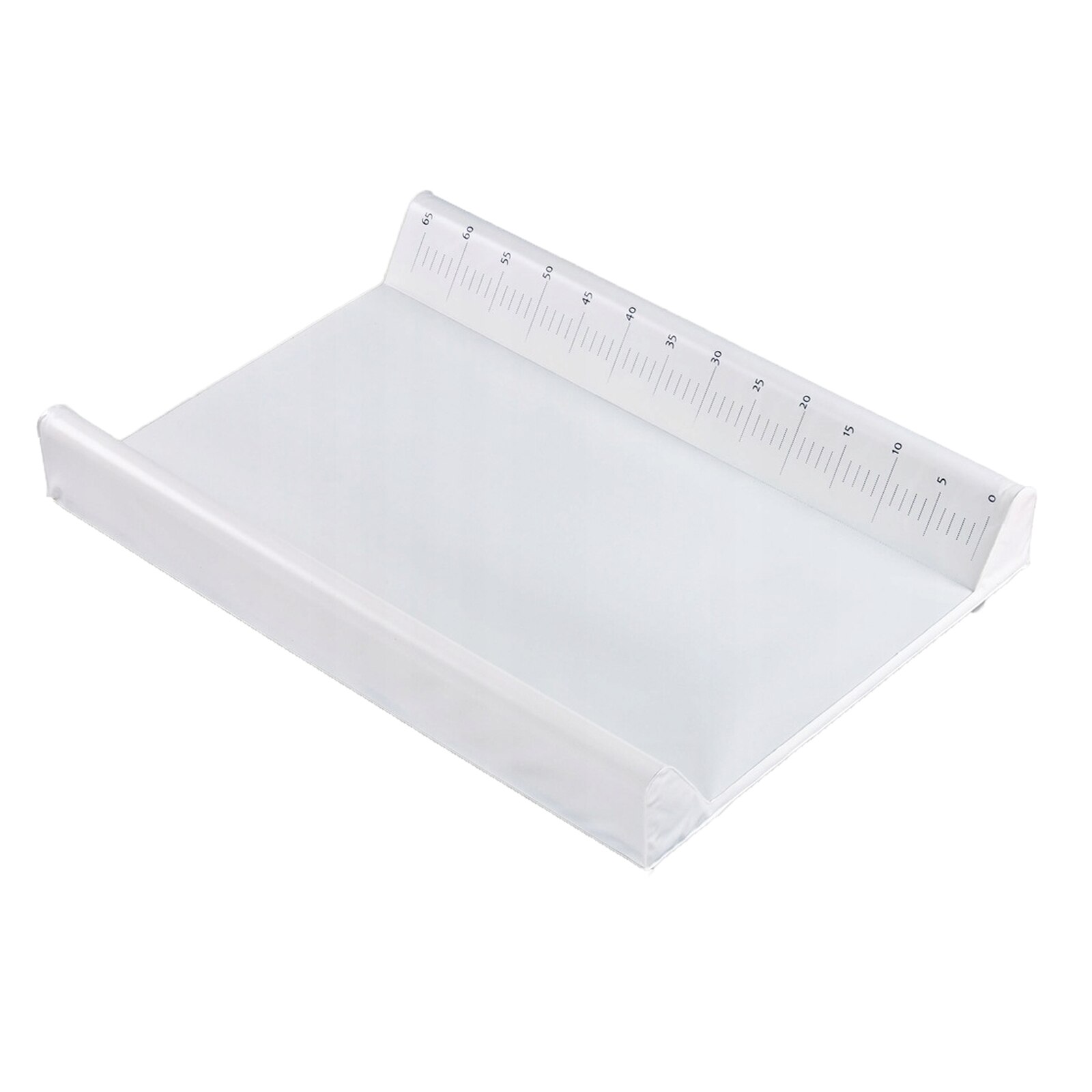 Saltea de infasat rigida cu taliometru 49 x 70 cm Sensillo 524105, Alb