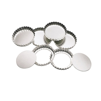 Set 6 forme pentru prajituri Kitchen Craft, 10 cm Set 6 forme pentru prajituri Kitchen Craft, 10 cm