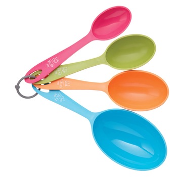 Set 4 linguri pentru masurare Kitchen Craft, plastic Set 4 linguri pentru masurare Kitchen Craft, plastic