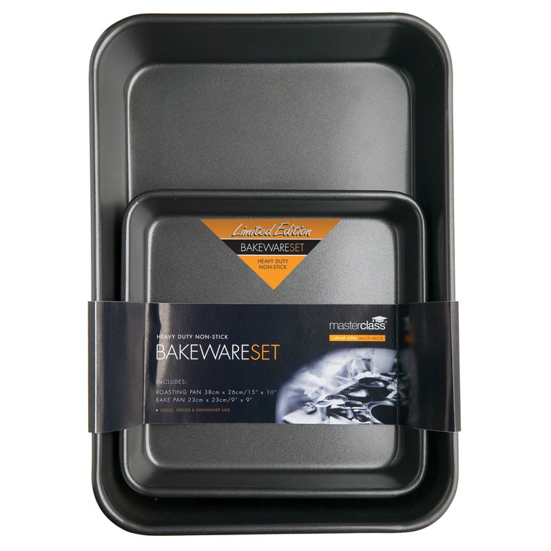 Set 2 tavi pentru cuptor Kitchen Craft, strat dublu antiadeziv