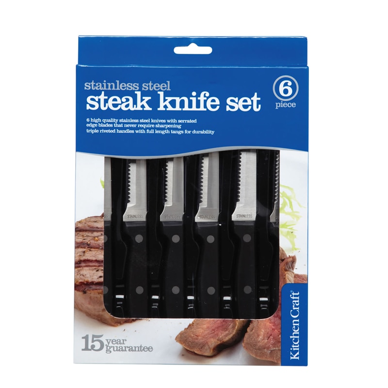 Set cutite de feliat 6 piese Kitchen Craft