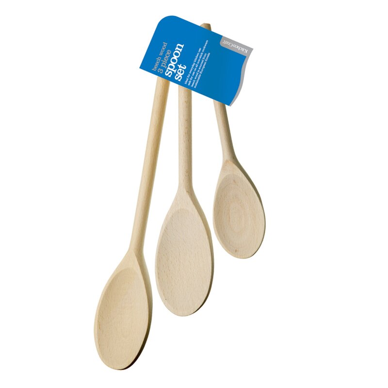 Set 3 linguri de lemn Kitchen Craft