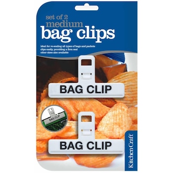 Set 2 cleme sigilare punga 9 cm Kitchen Craft Set 2 cleme sigilare punga 9 cm Kitchen Craft