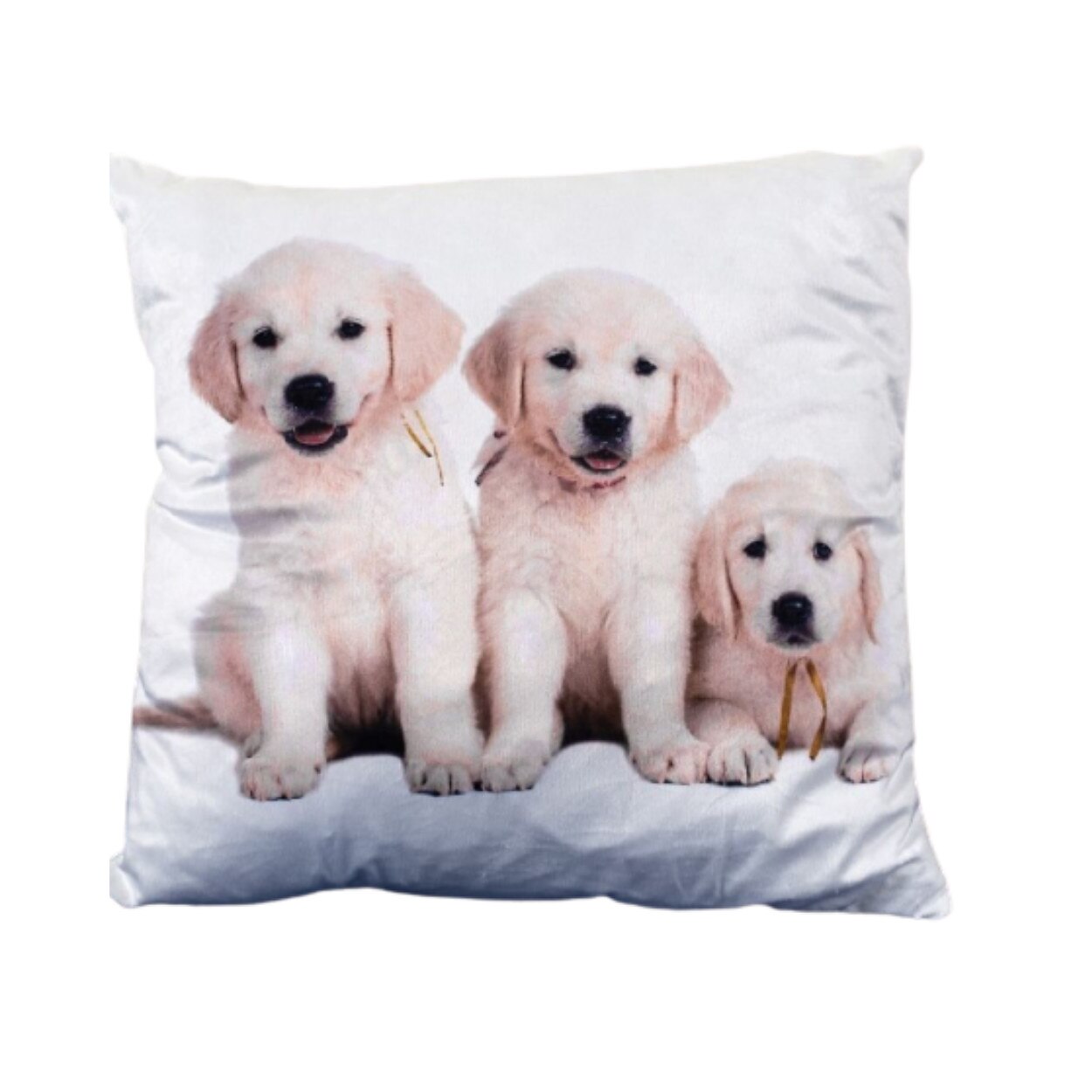 Perna Decorativa 50x50 cm, Puf siliconic si Catifea, Multicolor, Z08-21