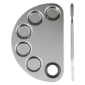 Paleta mixare machiaj, PRO, inox, 03 Paleta mixare machiaj, PRO, inox, 03