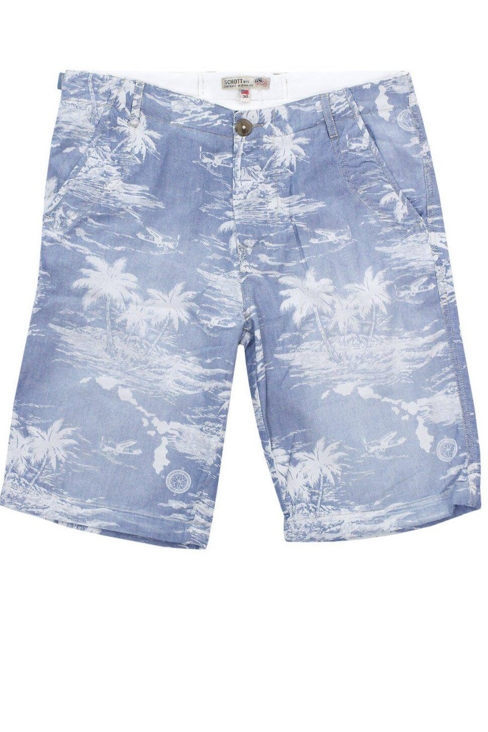 Pantaloni, Scott Nyc, TRPALMER30, Albastru deschis, 28