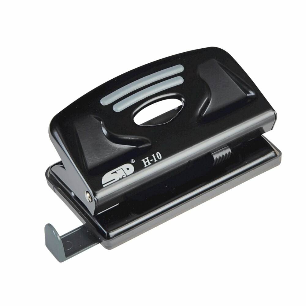 Perforator Metalic Noki H10, Capacitate 12 Coli, Negru