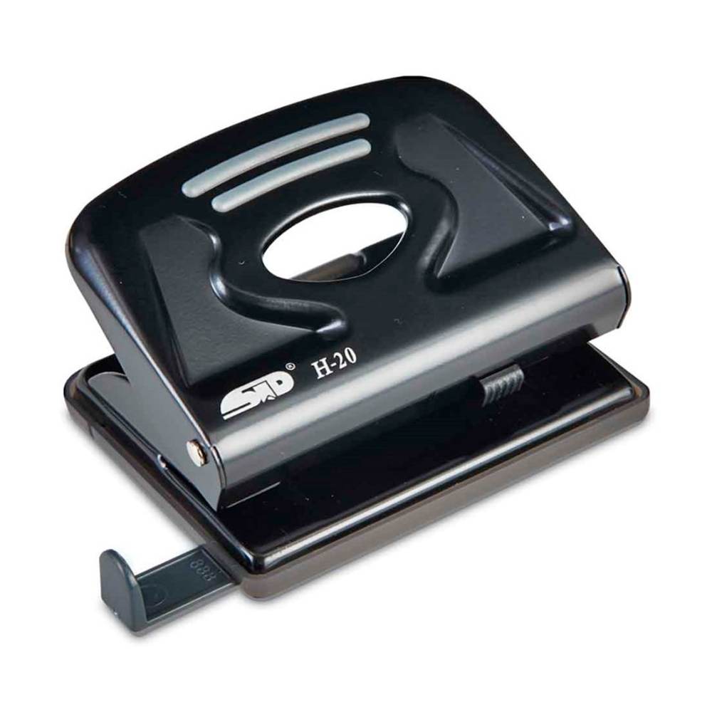 Perforator Metalic Noki H-20, Capacitate 20 Coli, Negru