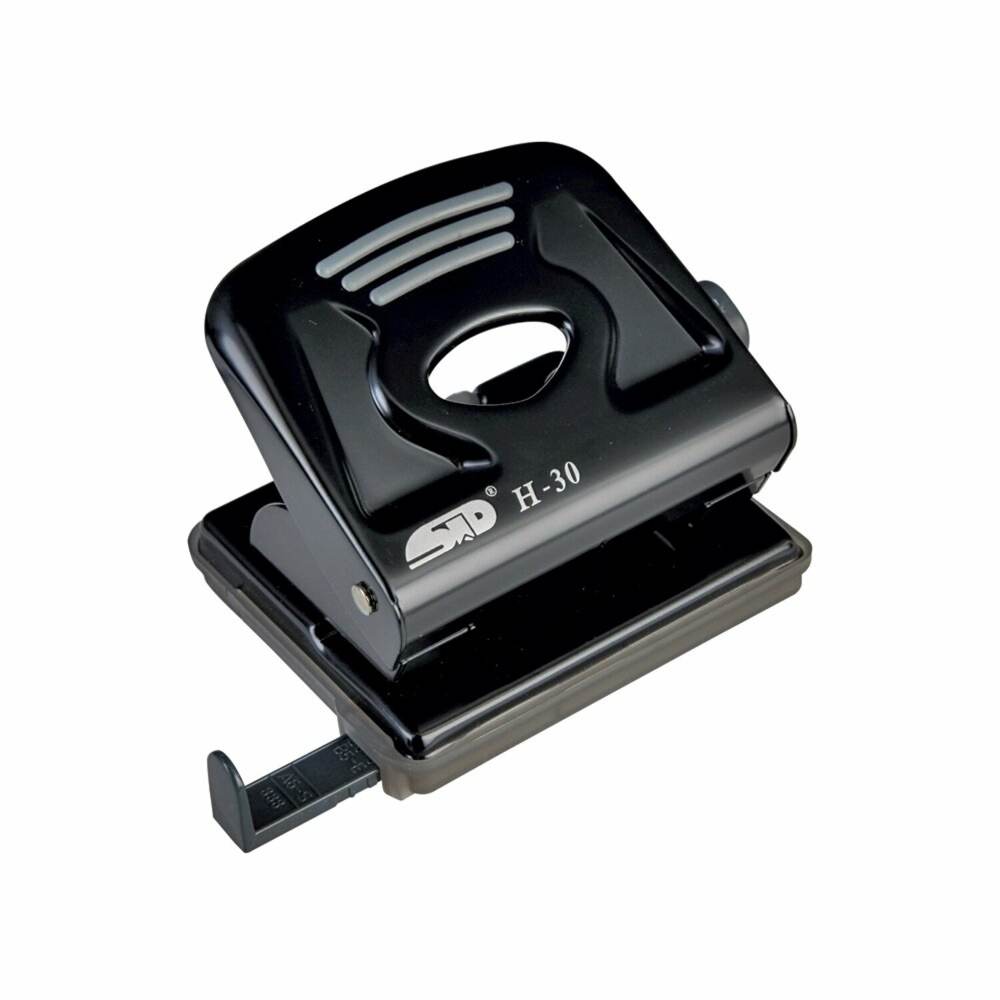 Perforator Metalic Noki H30, Capacitate 30 Coli, Negru