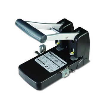 Perforator Noki P-1000, Capacitate 100 Coli, Negru, Plastic/Metal Perforator Noki P-1000, Capacitate 100 Coli, Negru, Plastic/Metal