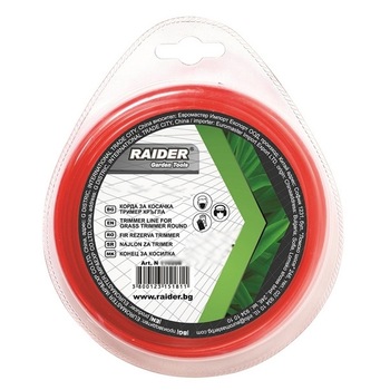 Fir pentru motocoasa profil patrat 3.0mm х 12m, Raider, 110282 Fir pentru motocoasa profil patrat 3.0mm х 12m, Raider, 110282