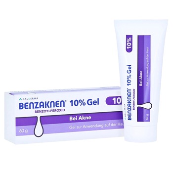 Benzaknen Gel, Galderma, Anti-Acnee, 10% peroxid benzoil, 60g Benzaknen Gel, Galderma, Anti-Acnee, 10% peroxid benzoil, 60g