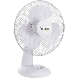 Igenix Df1210 Ventilatore Portatile 30,5 Cm (12") - 35W - Bianco - Ventilatore Da Tavolo Per Casa E Ufficio