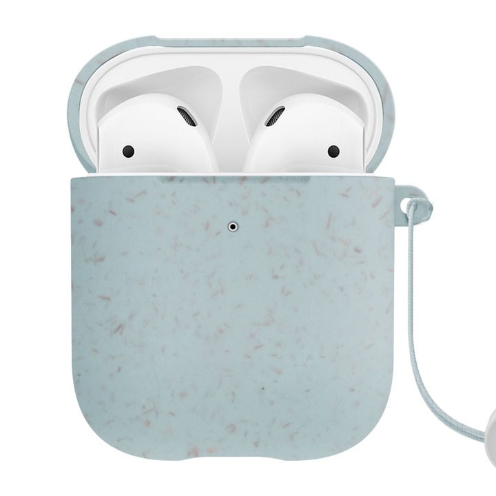 Husa de protectie AirPods INCIPIO Organicore Bio, mystic blue