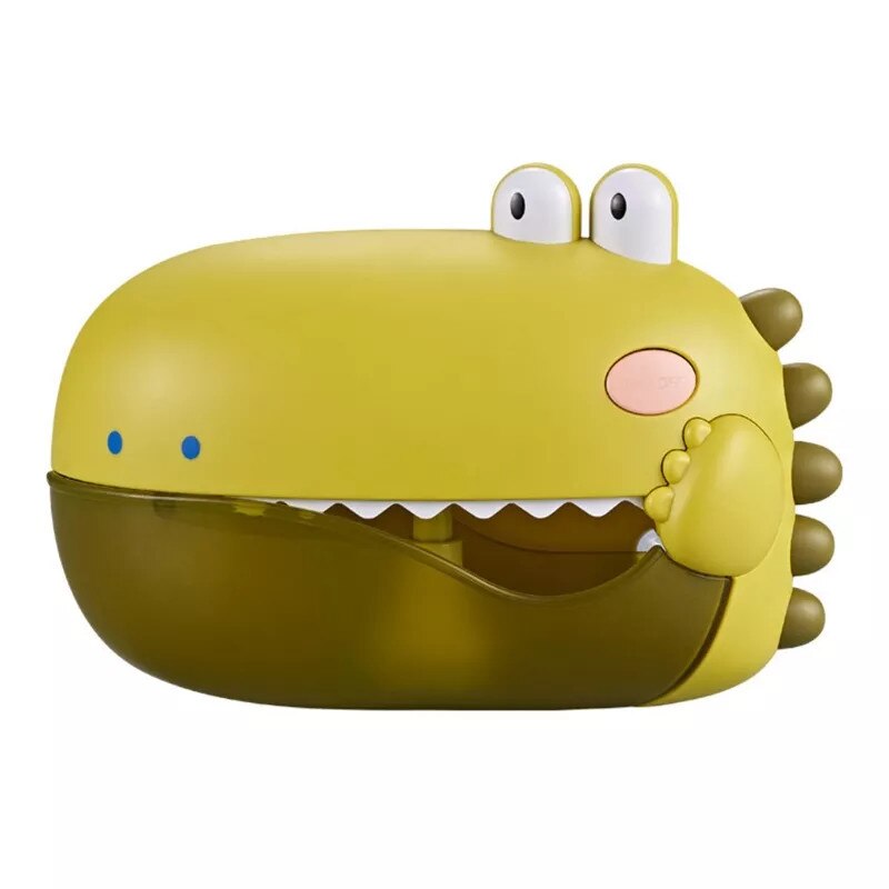 Jucarie de baie Dino cu difuzor de spuma si muzica