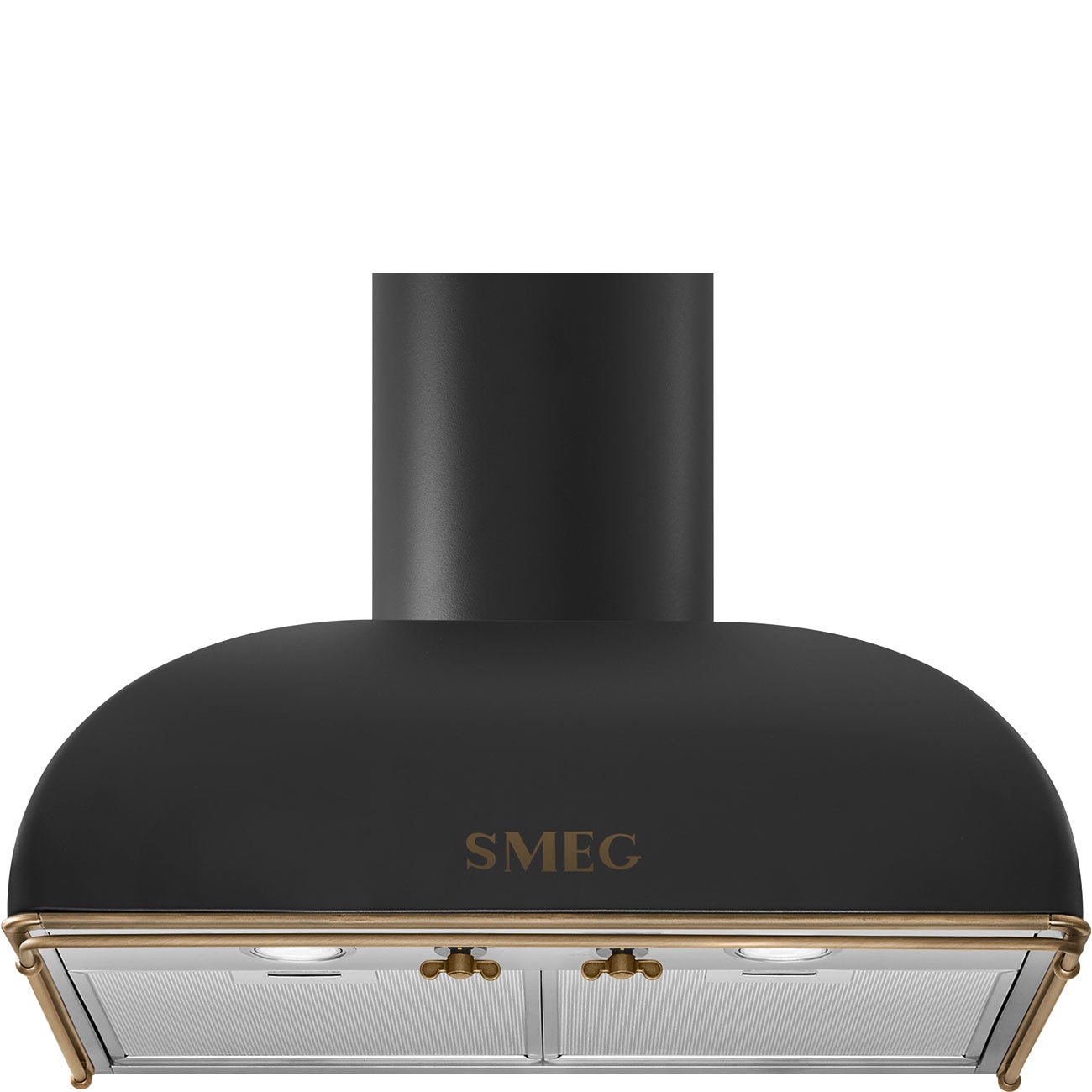 Hota decorativa Smeg Coloniale KS59AOE, 60 cm, 754 m3/h, antracit