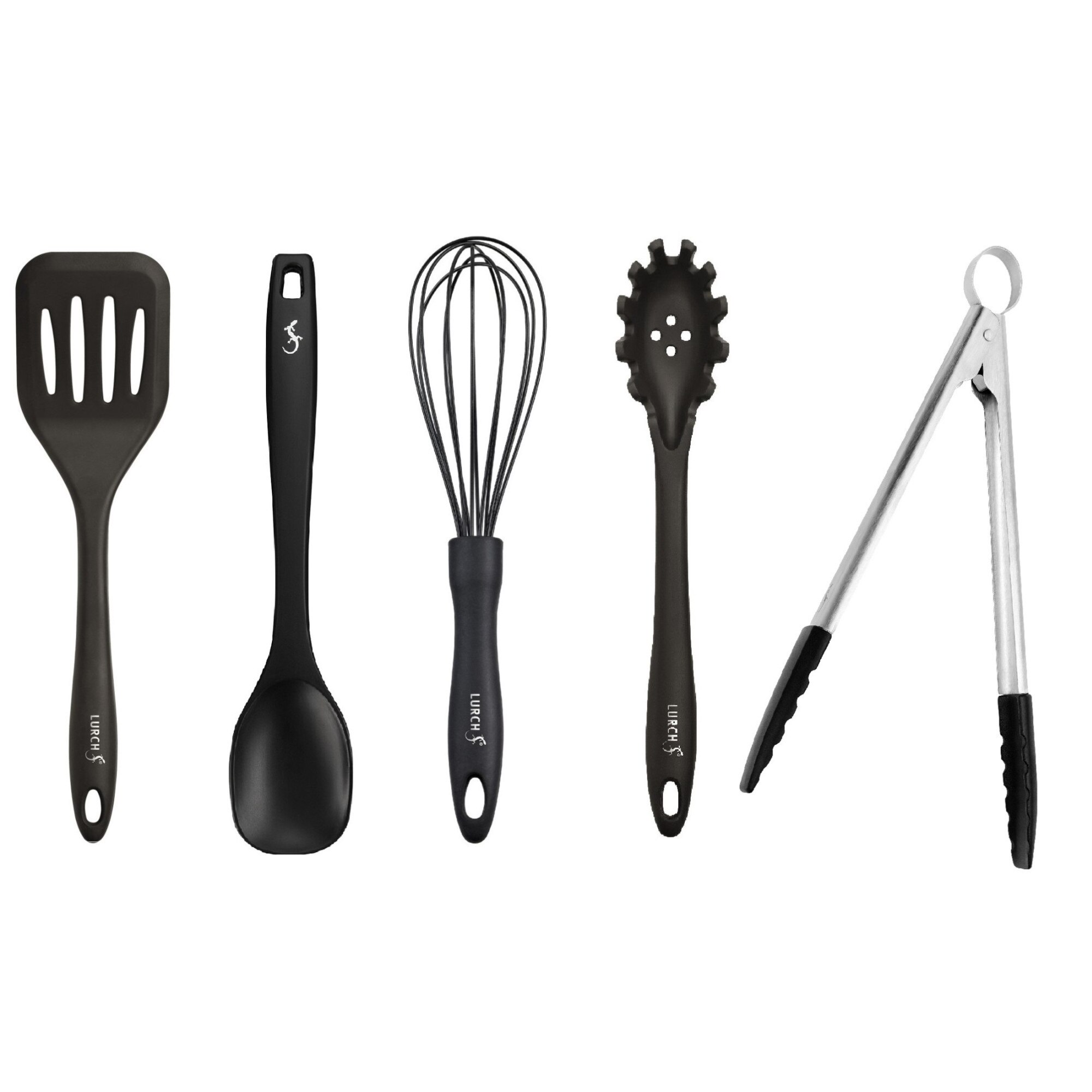 Set Lurch , 5 piese din Platinum-Silicon pentru vase neaderente