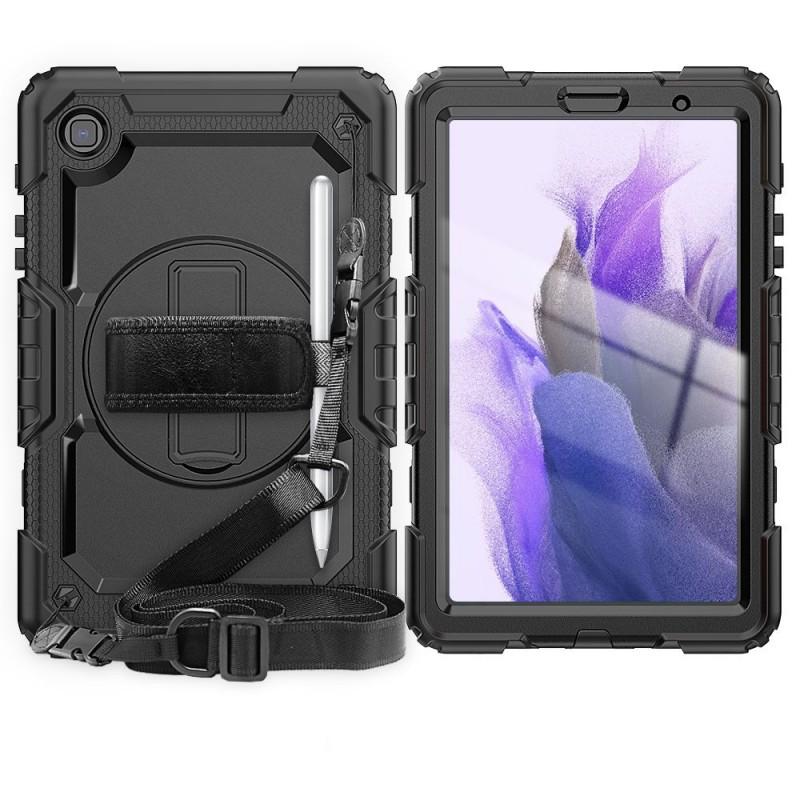 Carcasa 360 grade TECH-PROTECT Solid compatibila cu Samsung Galaxy Tab A7 Lite 8.7 inch Black