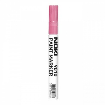 Marker Permanent Noki 9010, Roz, Varf 2-4 mm Marker Permanent Noki 9010, Roz, Varf 2-4 mm