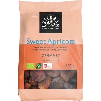 Caise uscate bio, Urtekram, 150g Caise uscate bio, Urtekram, 150g