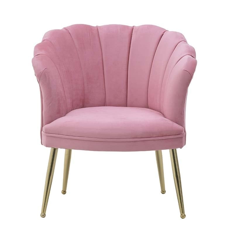 Fotoliu Pink Vibes, Catifea, Charisma, 78X61X81/44