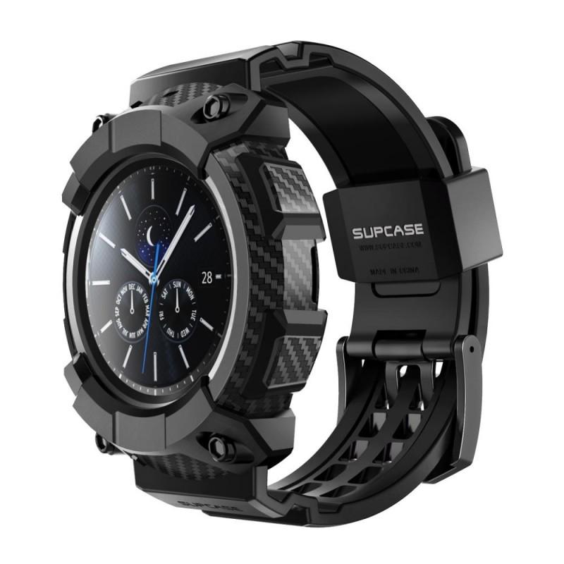 Husa si curea Supcase Unicorn Beetle Pro compatibila cu Samsung Galaxy Watch 3 (45mm) Black