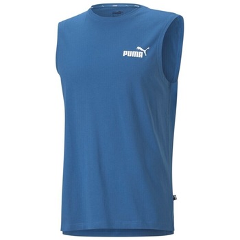 Maiou Puma Big Logo 58585813, Albastru, XS Maiou Puma Big Logo 58585813, Albastru, XS