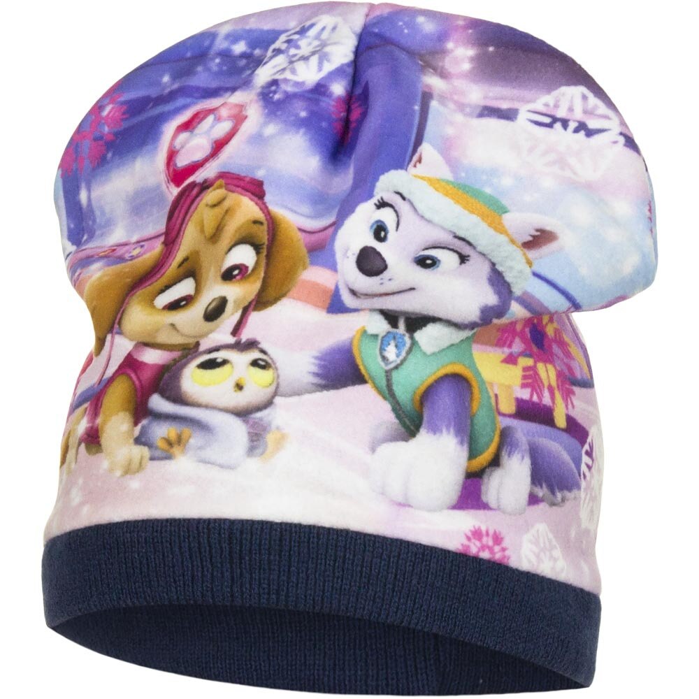 Caciula Paw Patrol Skye si Everest Winter 8745, Bleumarin
