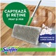 Trusa de baza cu Mop Uscat/Umed Swiffer Trap & Lock 1 Mop, 8 Rezerve lavete uscate + 3 Rezerve lavete umede, Lamaie