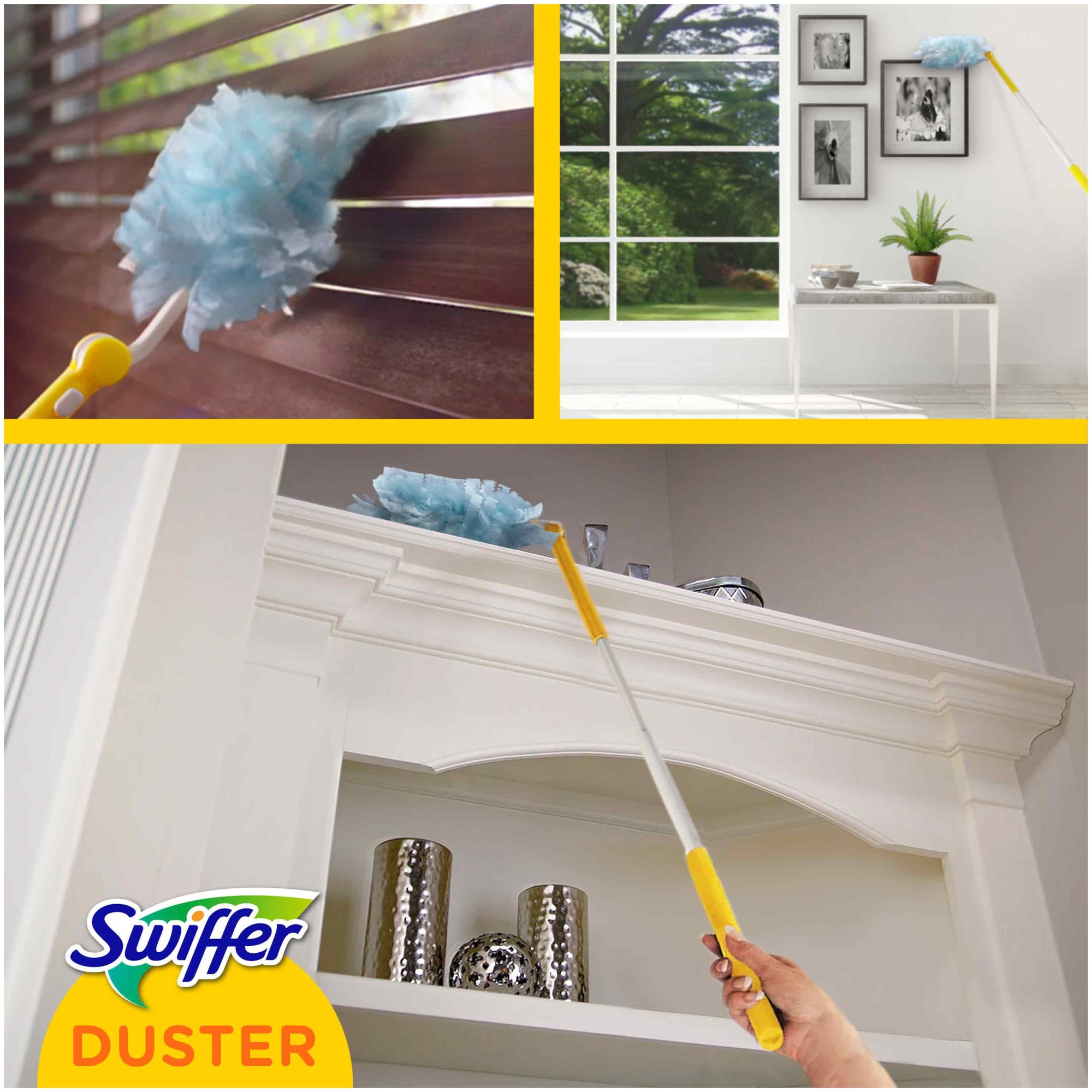 Swiffer Toz alma fırçası seti, 2 yedek bez, XXL bez. : : Ev ve  Yaşam