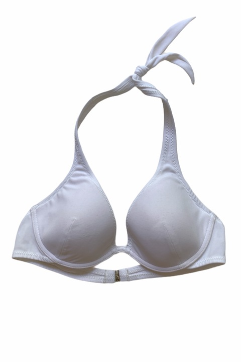 Дамски бански Golden Lady DSW-21-50 b5782, Горна част, Твърди чашки, Връзки през врата, Бял, 75B