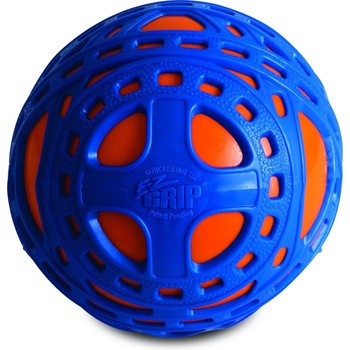 Minge de joaca Goliath E-Z Grip, Albastru-Portocaliu Minge de joaca Goliath E-Z Grip, Albastru-Portocaliu