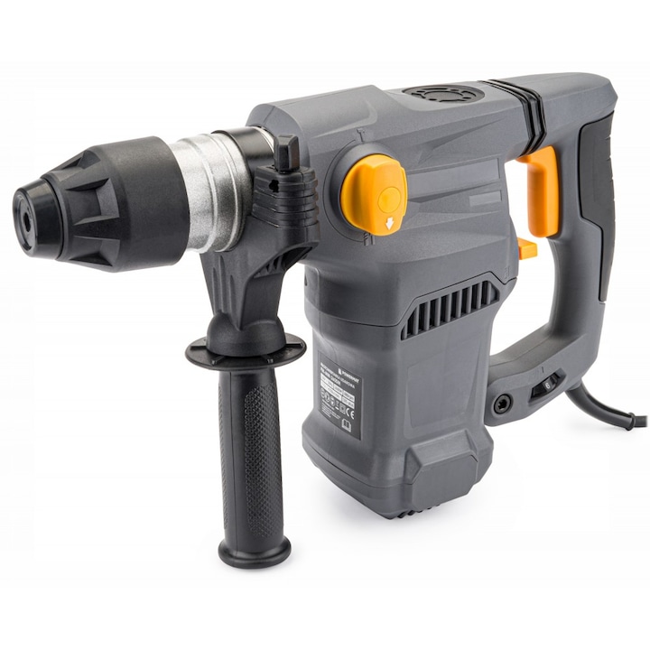 Powermat fúrókalapács SDS+ 5,5Joule, 2600W kofferben tartozékokkal, tartalék szénkefével