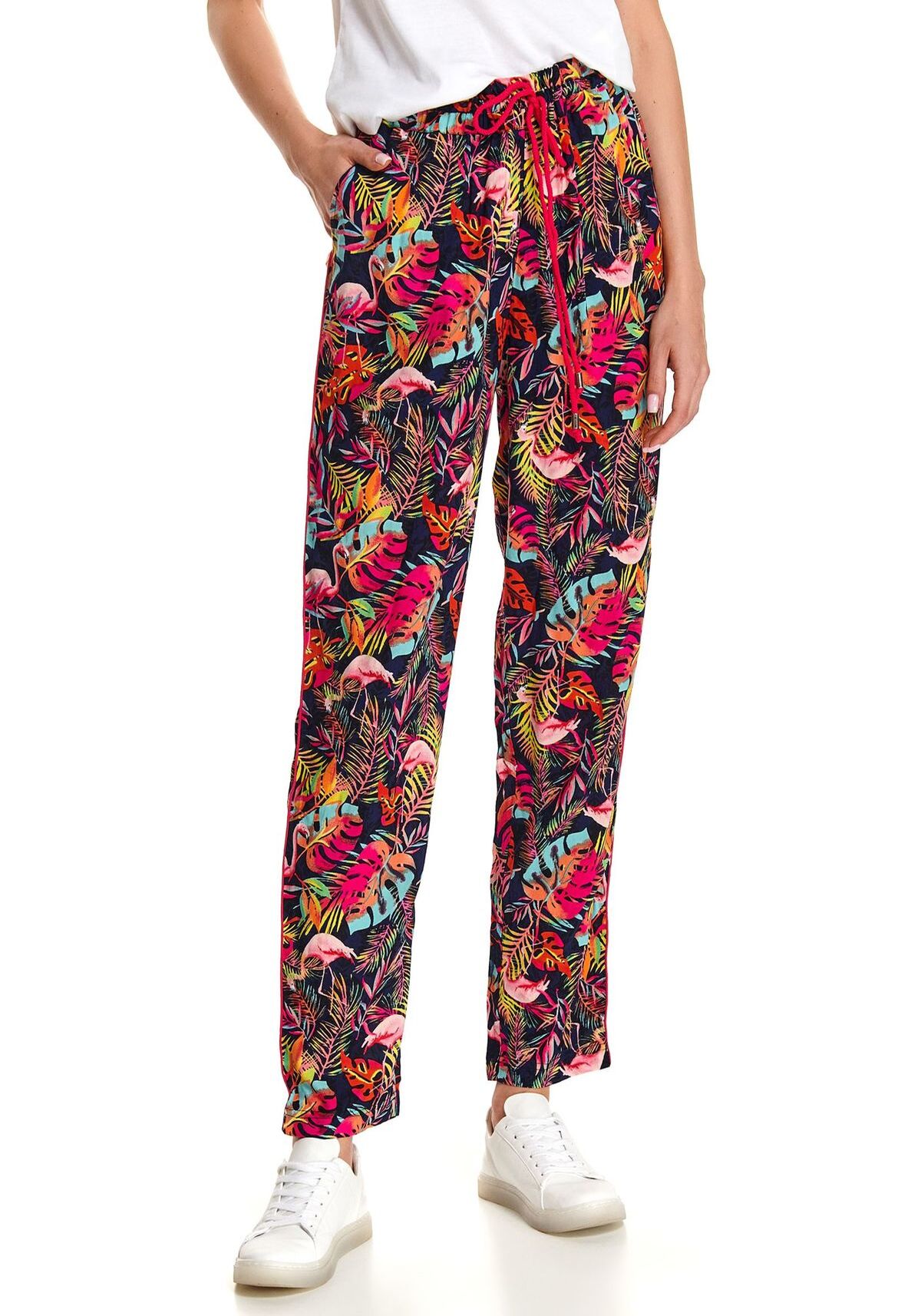 Pantaloni femei, TOP SECRET, DSP0191, Albastru inchis, 36