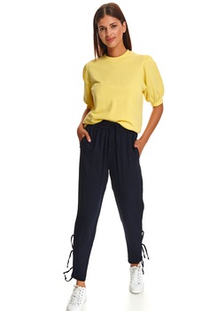 Pantaloni femei, TOP SECRET, SSP2720, Albastru inchis Pantaloni femei, TOP SECRET, SSP2720, Albastru inchis