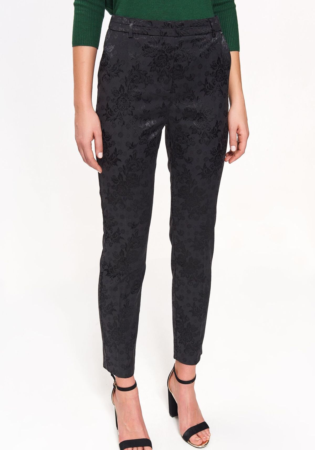 Pantaloni femei, TOP SECRET, SSP3061, Negru