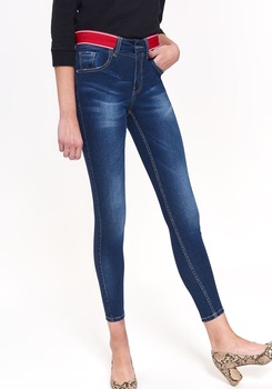 Pantaloni femei, TOP SECRET, SSP3105, Albastru, 34 Pantaloni femei, TOP SECRET, SSP3105, Albastru, 34