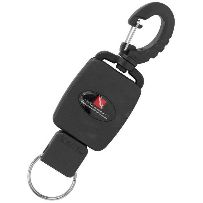 Retractor Line BEAVER, Mini Sea Coil, Negru
