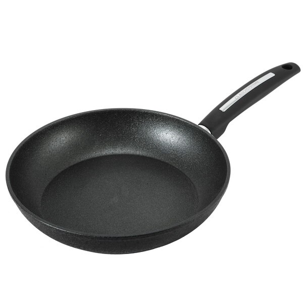 Tigaie Wok CS Munster, negru, cu inductie, 28x7.5 cm