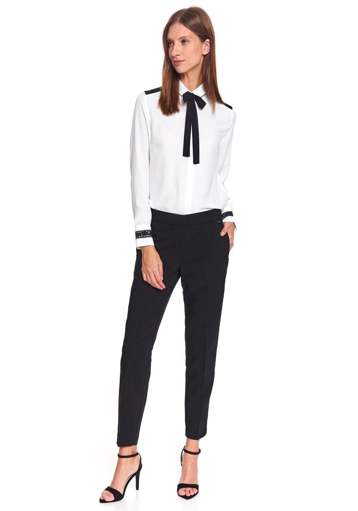 Pantaloni femei, TOP SECRET, SSP3405, Negru