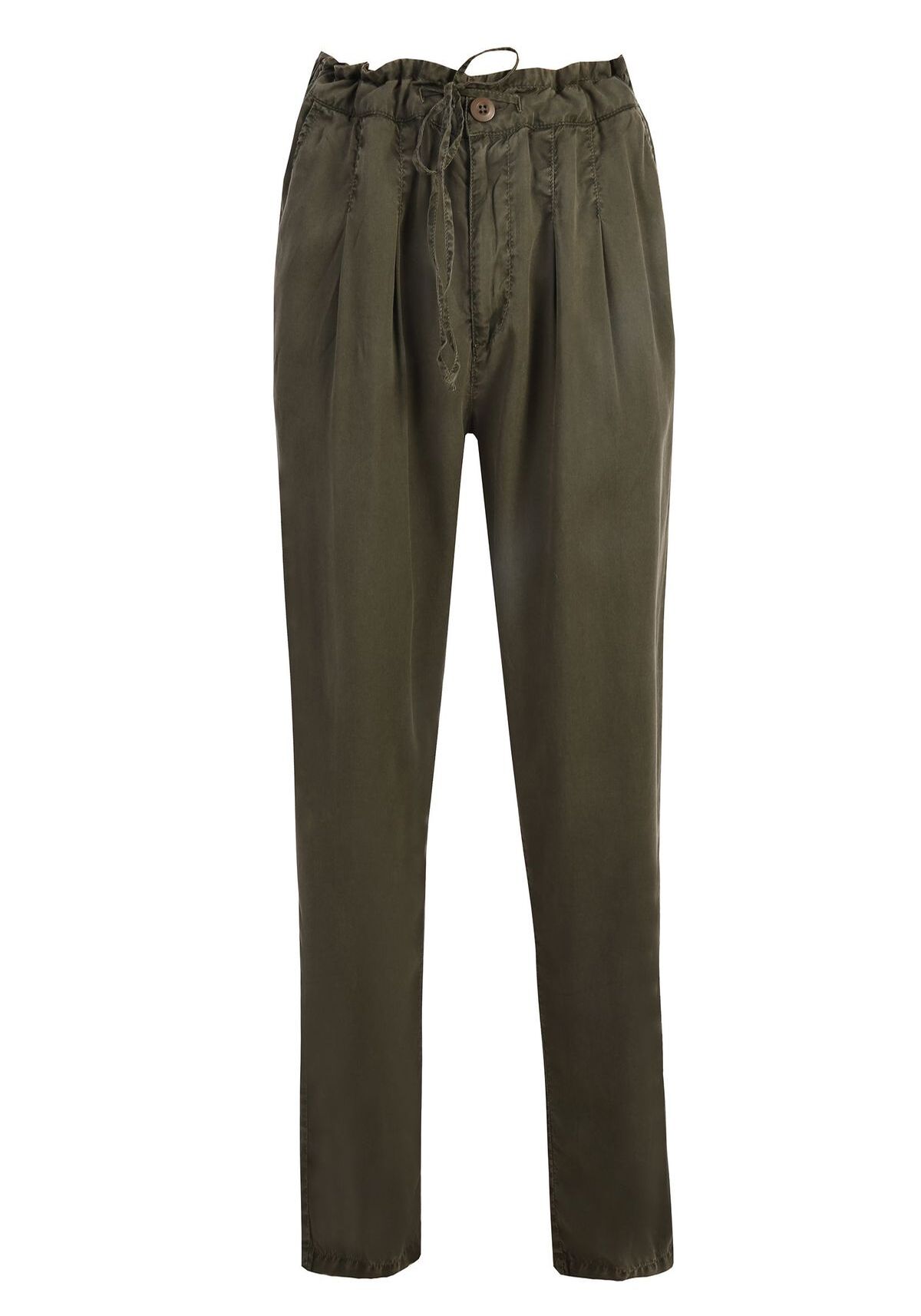 Pantaloni femei, TOP SECRET, SSP3559, Verde