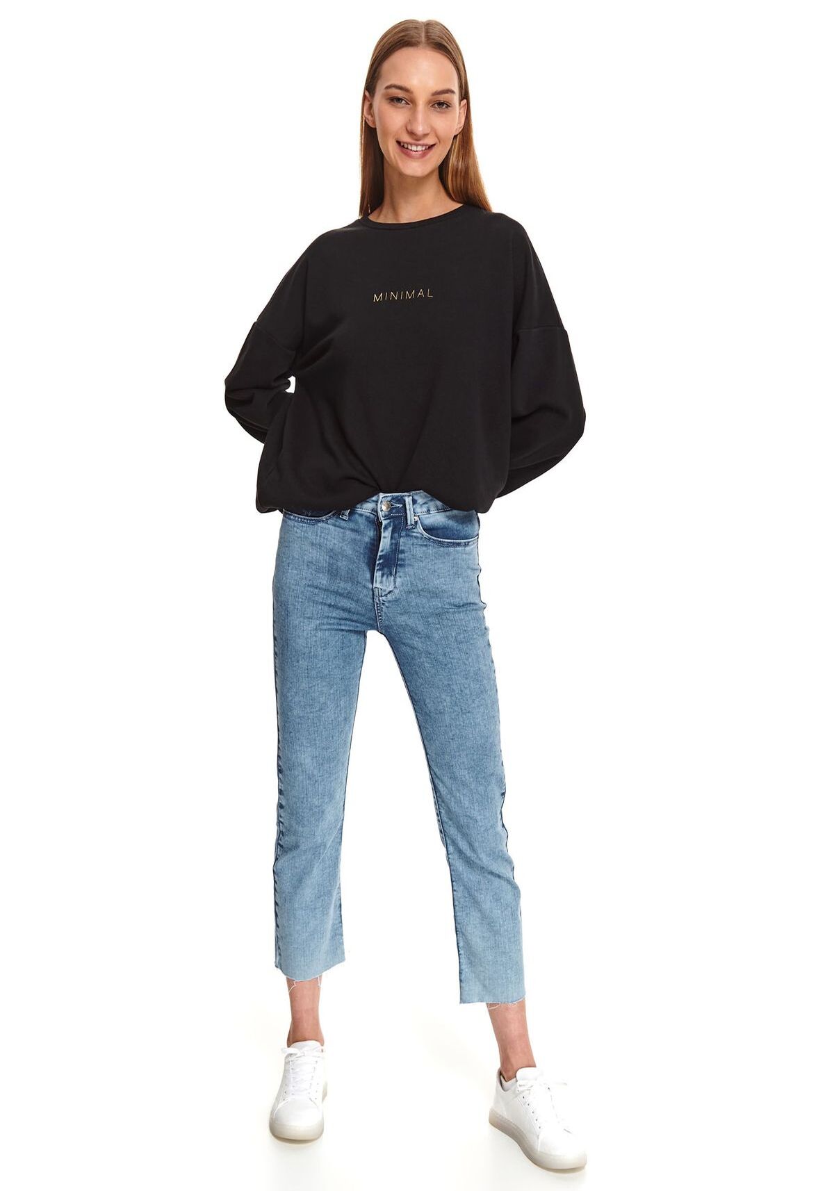 Pantaloni femei, TOP SECRET, SSP3592, Albastru