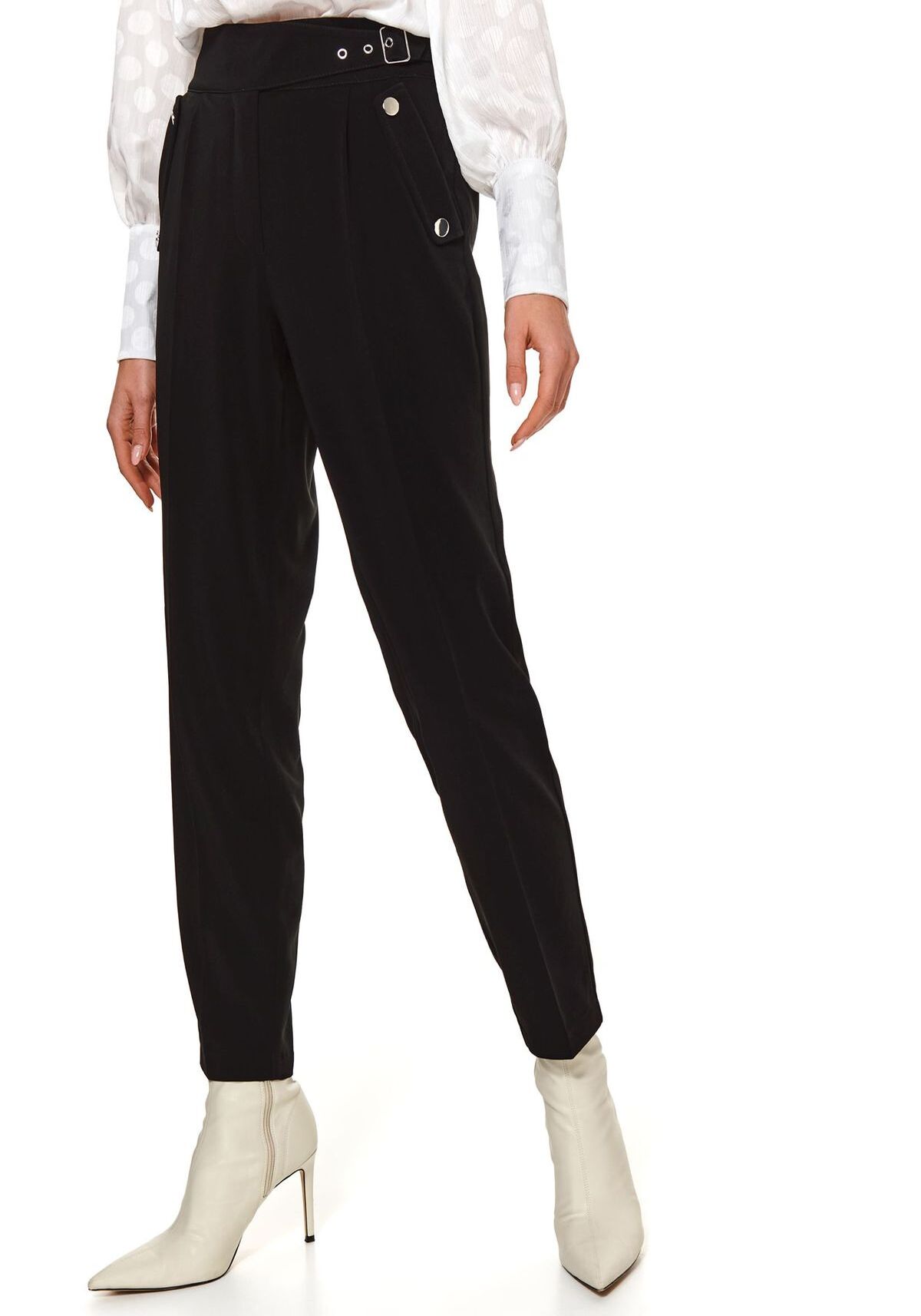 Pantaloni femei, TOP SECRET, SSP3669, Negru