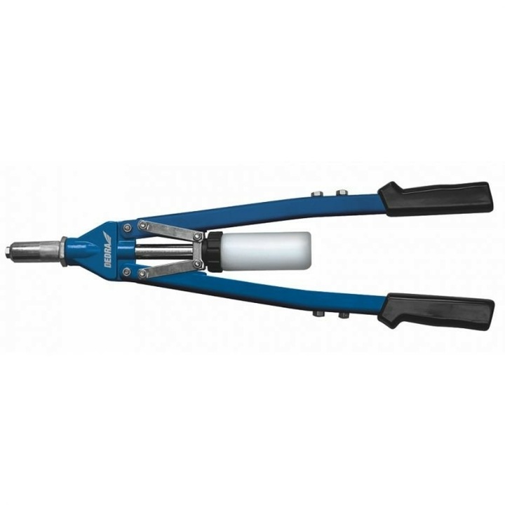 Cleste de tragere nit Dedra pop 540 mm cu doua maini albastru