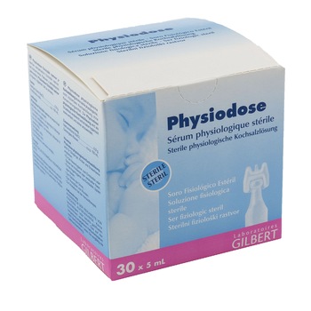 Ser fiziologic Physiodose Gilbert, 30 monodoze x 5 ml Ser fiziologic Physiodose Gilbert, 30 monodoze x 5 ml