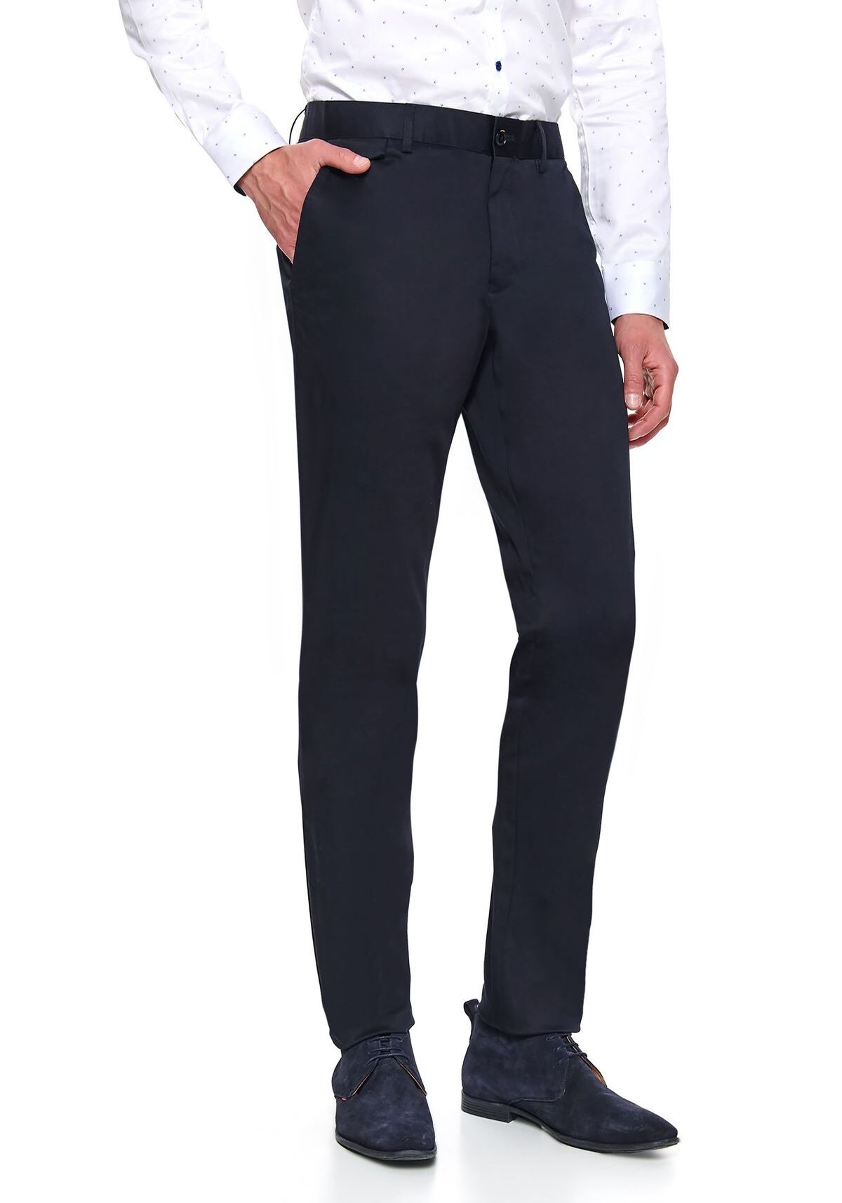 Pantaloni barbati, TOP SECRET, SSP3386, Albastru inchis
