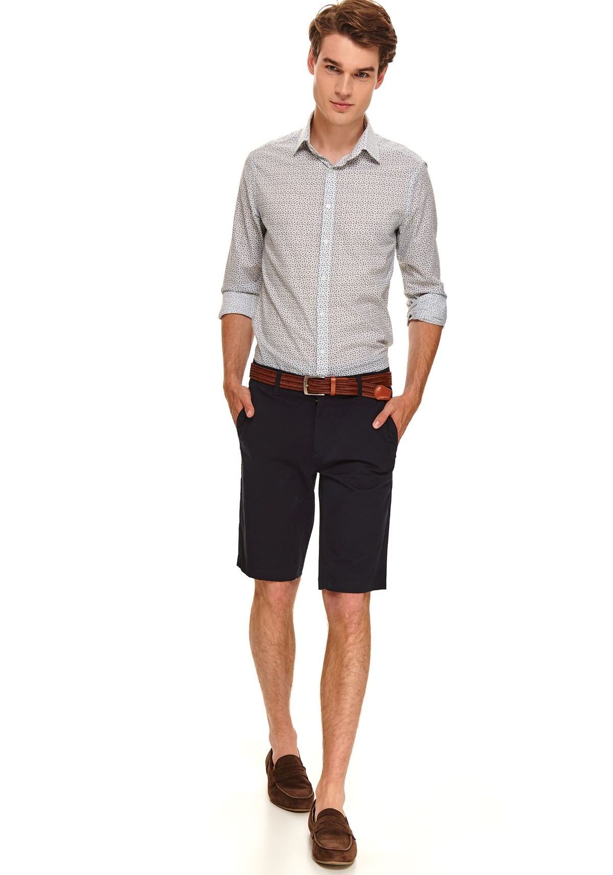 Pantaloni scurti barbati, TOP SECRET, SSZ1033, Albastru inchis