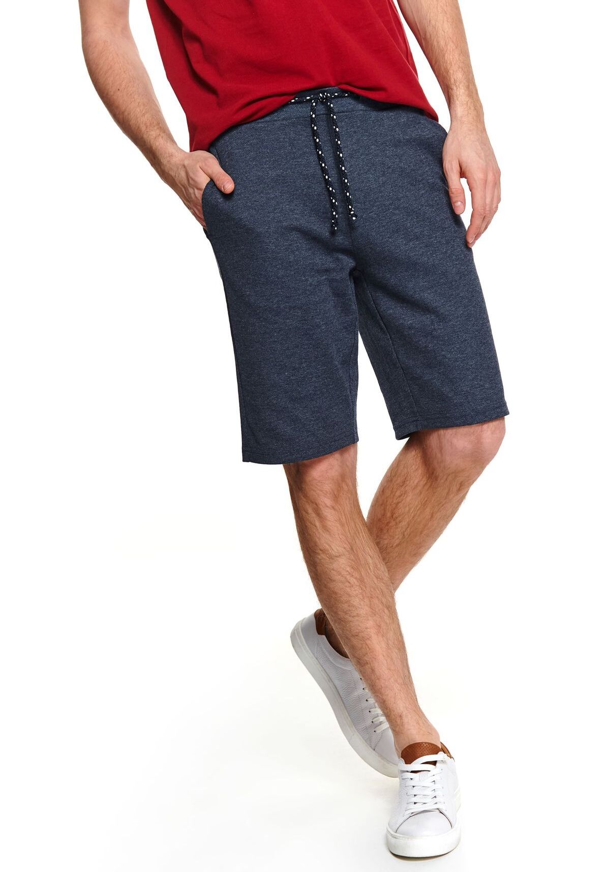 Pantaloni scurti barbati, TOP SECRET, SSZ1068, Albastru inchis