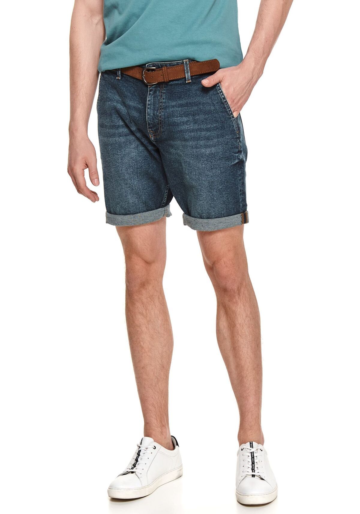 Pantaloni scurti barbati, TOP SECRET, SSZ1130, Albastru